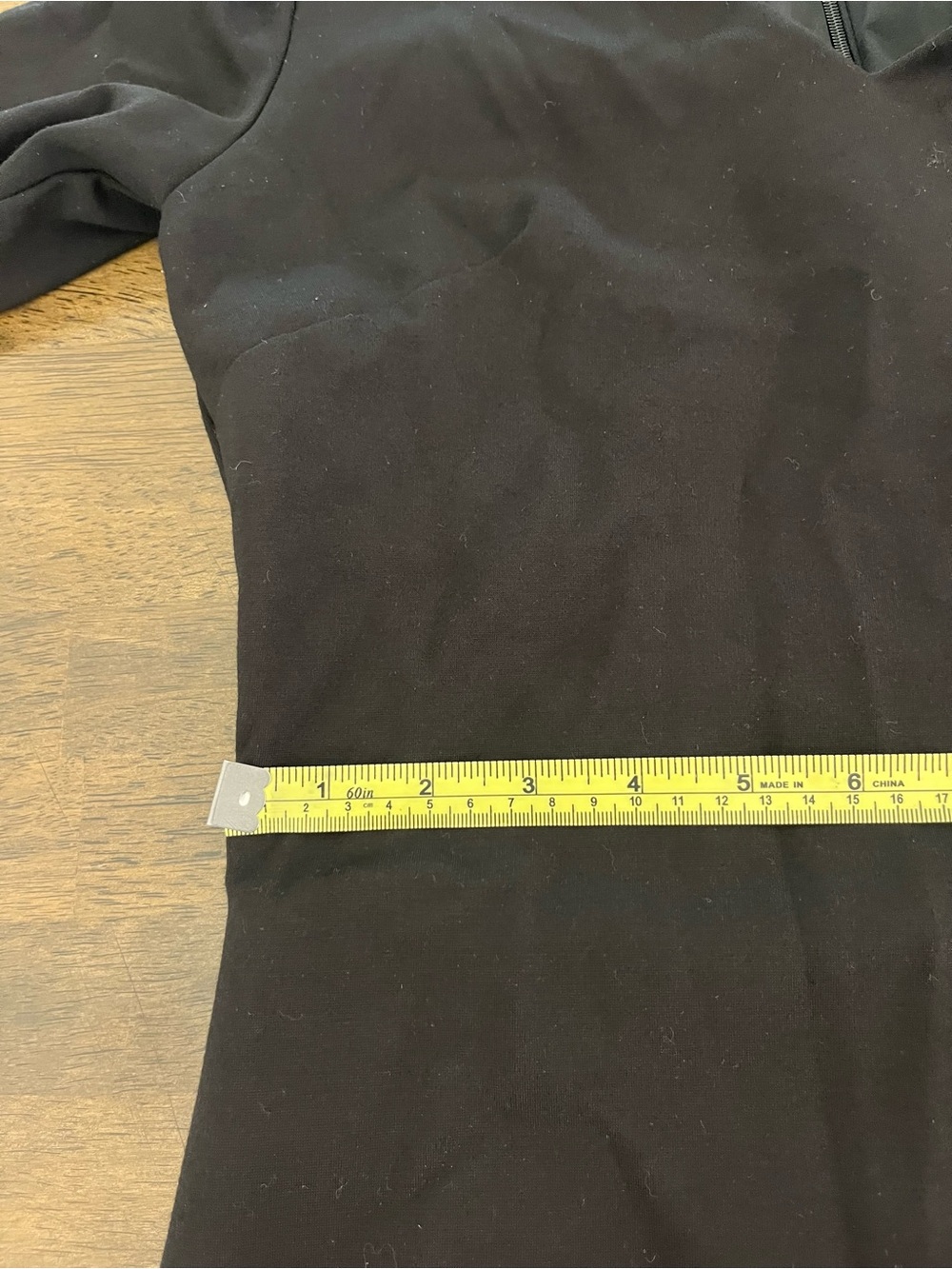 White House Black Market Black V-Neck Sheath Dress Fitted Short Sleeves Size 8 - Picture 7 of 10
